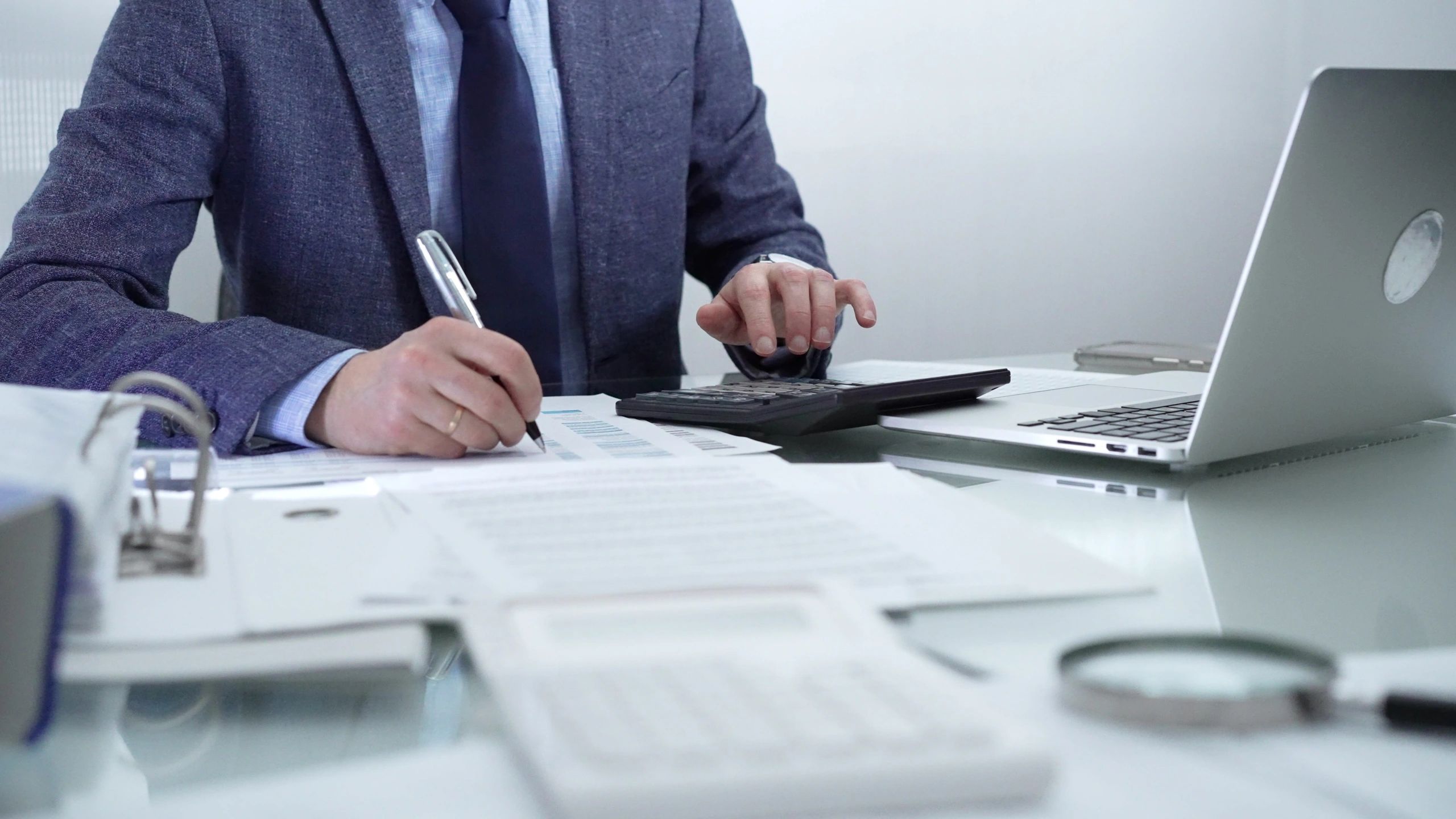 accountant at work